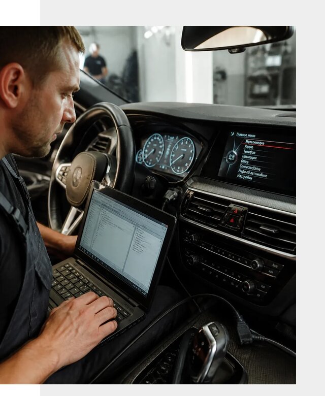 Русификация приборной панели BMW для авто в Якутске от компании