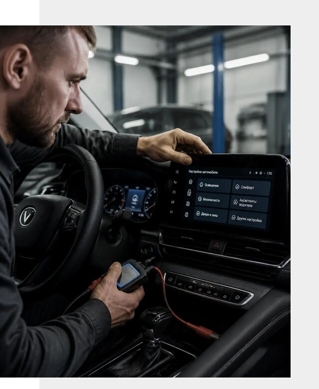 Русификация Changan CS55 и мультимедиа под ключ в Якутске