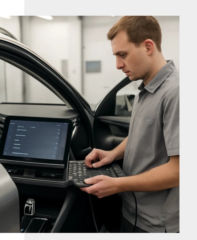 Русификация мультимедиа автомобилей Lynk Co в Якутске