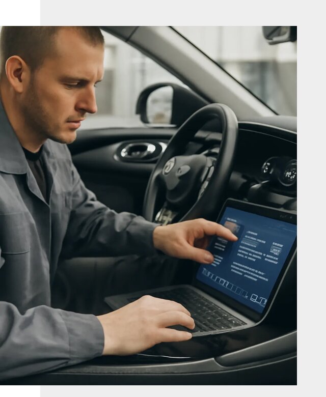 Русификация приборной панели автомобиля Lynk Co в Якутске