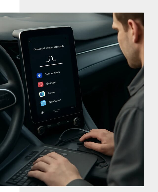 Установка приложений Lynk Co на автомобиль в Якутске